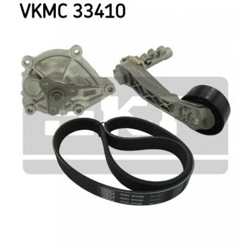 VKMC 33410 SKF - Насос охолоджуючої рідини + комплект зубчатого ремня